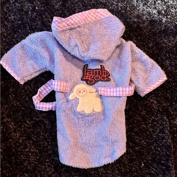 Waggytime Other - Lamb Of God Terrycloth Robe